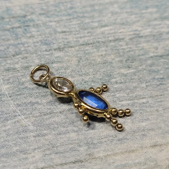 Gold 14k September Birthday Boy Pendant - Picture 7 of 7